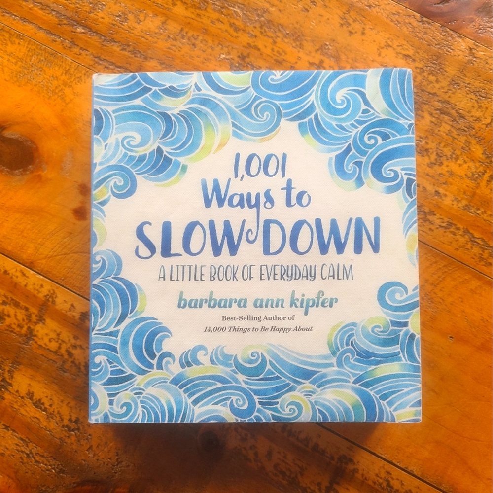 🌈1001 WAYS TO SLOW DOWN book